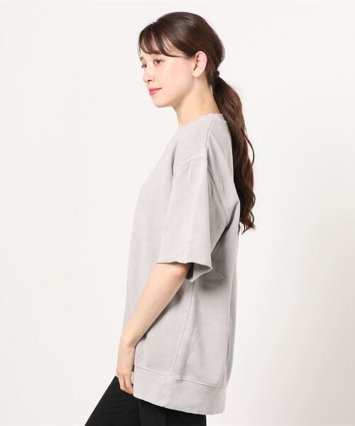 603（ロクマルサン）の「603 ショートスリーブ半袖スウェット（スウェット・レディース・ライトグレー・FREE）」の3枚目の写真