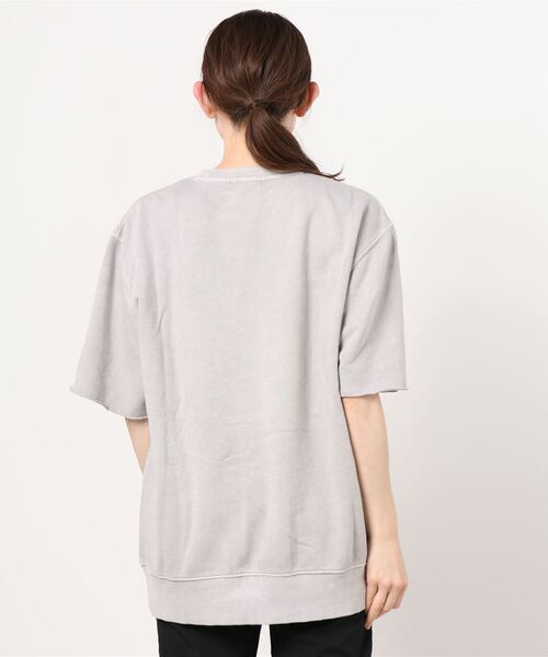 603（ロクマルサン）の「603 ショートスリーブ半袖スウェット（スウェット・レディース・ライトグレー・FREE）」の2枚目の写真