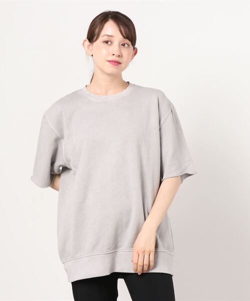 603（ロクマルサン）の「603 ショートスリーブ半袖スウェット（スウェット・レディース・ライトグレー・FREE）」の7枚目の写真