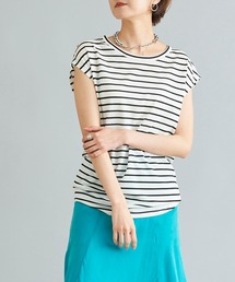 DouDou | ボーダーフレンチT(Tシャツ/カットソー)