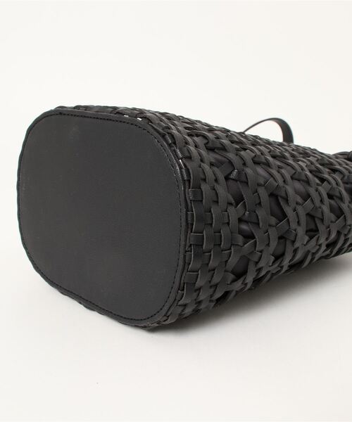 CIAOPANIC TYPY（チャオパニックティピー）の「メッシュ編み巾着ショルダー（ショルダーバッグ・レディース・ブラック/ブルー/オフホワイト/キャメル・ONE SIZE）」の18枚目の写真