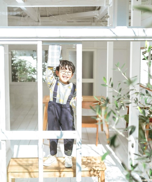 DILASH（ディラッシュ）の「ひょうプリント総柄トレーナー（スウェット・キッズ・グレー/チャコール・120/130/110/140/150/100/80/90）」の6枚目の写真