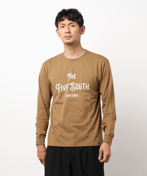 roial(ロイアル)の「DESIGN TEE/ROAIL(ロイアル)長袖Tシャツ(Tシャツ/カットソー・メンズ・ベージュ/ホワイト/ブラック・SMALL/LARGE/X-LARGE)」の2枚目の写真