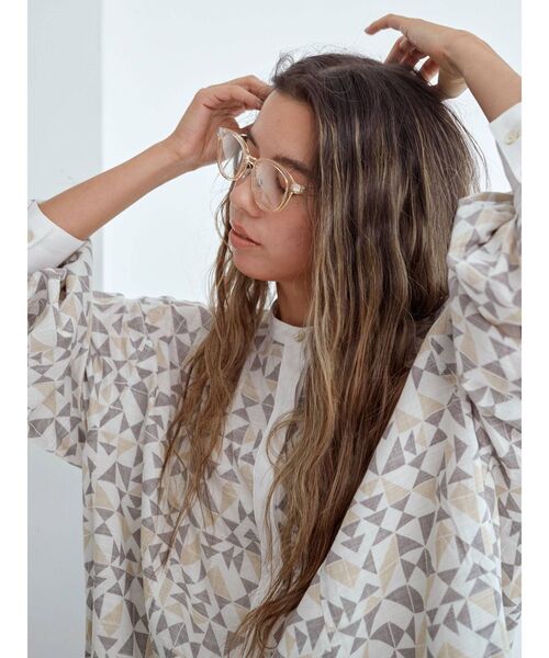 Ungrid（アングリッド）の「ラウンドフレーム伊達メガネ（メガネ・レディース・クリア・FREE）」の8枚目の写真