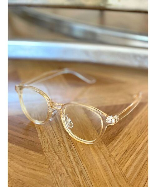 Ungrid（アングリッド）の「ラウンドフレーム伊達メガネ（メガネ・レディース・クリア・FREE）」の3枚目の写真