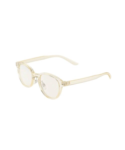 Ungrid（アングリッド）の「ラウンドフレーム伊達メガネ（メガネ・レディース・クリア・FREE）」の2枚目の写真