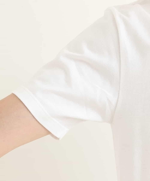 MICHEL KLEIN HOMME (ミッシェルクランオム)の「15周年VネックTシャツ(ウナギイヌ)(Tシャツ/カットソー・メンズ・ブラック/ホワイト・X-LARGE/LARGE/MEDIUM/48/44)」の9枚目の写真