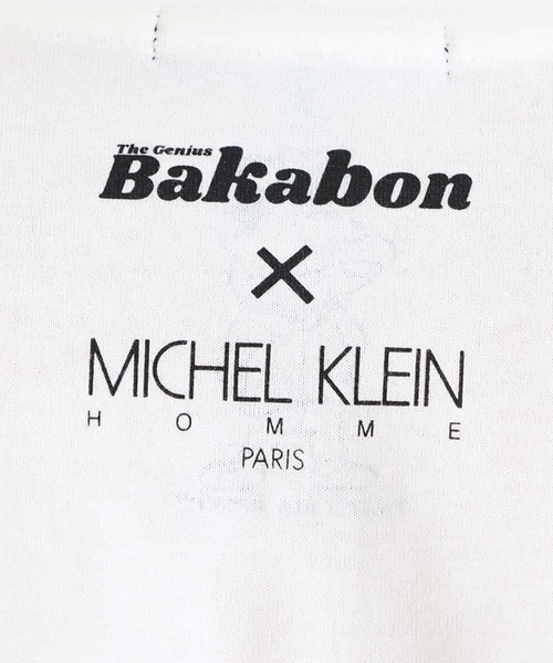 MICHEL KLEIN HOMME (ミッシェルクランオム)の「15周年VネックTシャツ(ウナギイヌ)(Tシャツ/カットソー・メンズ・ブラック/ホワイト・X-LARGE/LARGE/MEDIUM/48/44)」の11枚目の写真