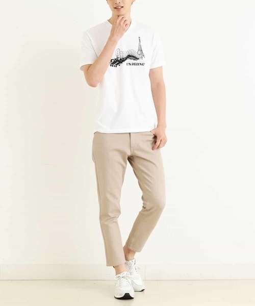 MICHEL KLEIN HOMME (ミッシェルクランオム)の「15周年VネックTシャツ(ウナギイヌ)(Tシャツ/カットソー・メンズ・ブラック/ホワイト・X-LARGE/LARGE/MEDIUM/48/44)」の12枚目の写真