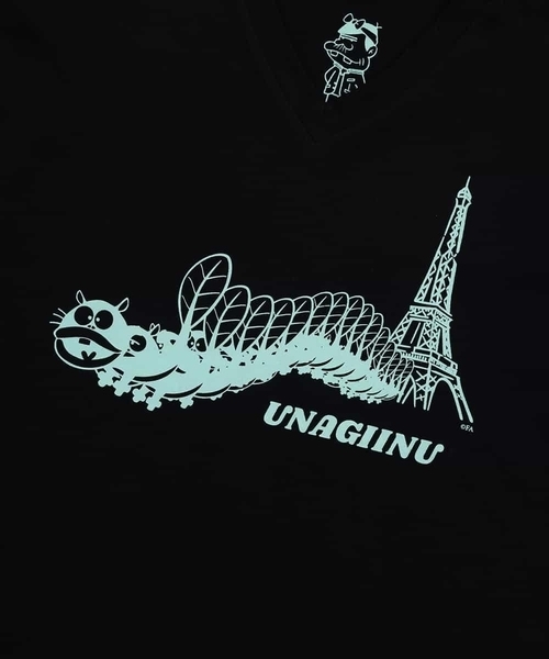 MICHEL KLEIN HOMME (ミッシェルクランオム)の「15周年VネックTシャツ(ウナギイヌ)(Tシャツ/カットソー・メンズ・ブラック/ホワイト・X-LARGE/LARGE/MEDIUM/48/44)」の16枚目の写真