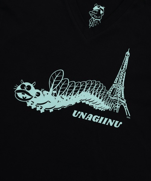 MICHEL KLEIN HOMME (ミッシェルクランオム)の「15周年VネックTシャツ(ウナギイヌ)(Tシャツ/カットソー・メンズ・ブラック/ホワイト・X-LARGE/LARGE/MEDIUM/48/44)」の20枚目の写真