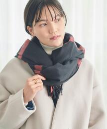 Johnstons of Elgin | 【別注】＜JOHNSTONS(ジョンストンズ)＞チェック ストール(ストール/ショール)