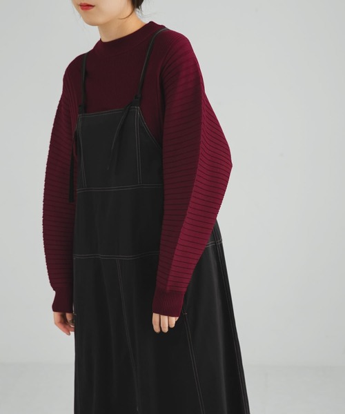 LAATO（ラート）の「BALLOON KNIT（ニット/セーター・レディース・オフホワイト/パープル・FREE）」の16枚目の写真