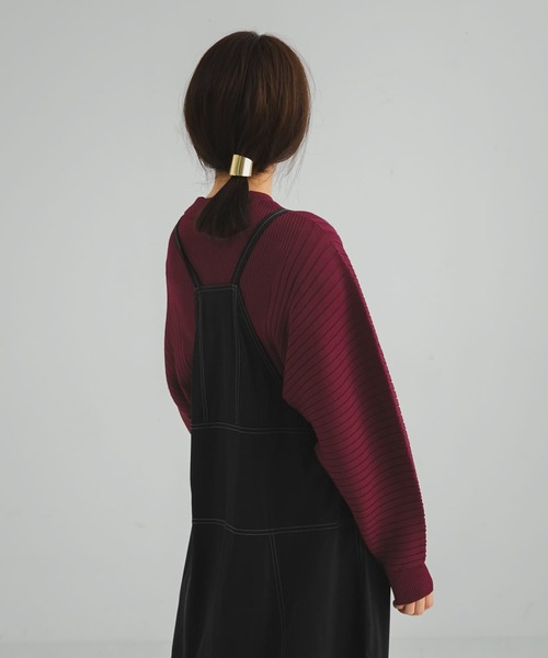 LAATO（ラート）の「BALLOON KNIT（ニット/セーター・レディース・オフホワイト/パープル・FREE）」の19枚目の写真