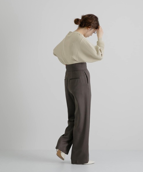 LAATO（ラート）の「BALLOON KNIT（ニット/セーター・レディース・オフホワイト/パープル・FREE）」の7枚目の写真