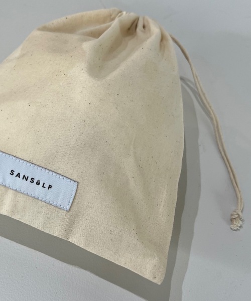 SANSeLF（サンセルフ）の「【SANSeLF】Se original pouch bag S sank21a003（ラッピングキット・レディース・アイボリー・S）」の2枚目の写真