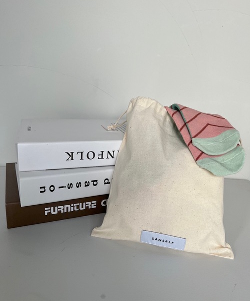 SANSeLF（サンセルフ）の「【SANSeLF】Se original pouch bag S sank21a003（ラッピングキット・レディース・アイボリー・S）」の9枚目の写真