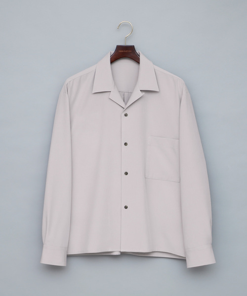 EMMA CLOTHES（エマクローズ）の「長袖シャツ（シャツ/ブラウス・メンズ・ライトグレー・L）」の3枚目の写真