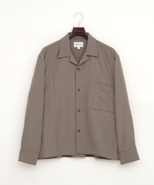 EMMA CLOTHES（エマクローズ）の「長袖シャツ（シャツ/ブラウス・メンズ・ライトグレー・L）」の6枚目の写真