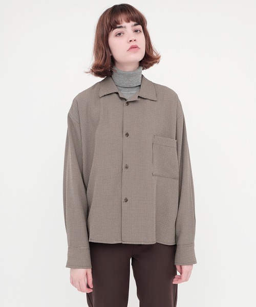 EMMA CLOTHES（エマクローズ）の「長袖シャツ（シャツ/ブラウス・メンズ・ライトグレー・L）」の9枚目の写真