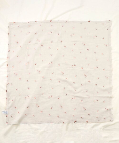 apres les cours（アプレレクール）の「総柄ガーゼケット（その他ベビー用品・キッズ・イエロー/ピンク・FREE）」の4枚目の写真