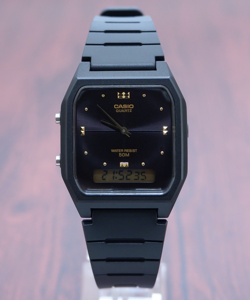CASIO(カシオ)の「CASIO カシオ:AW48HE アナデジ ウレタン チープカシオ(デジタル腕時計・レディース・ブラック/グレー/シルバー/ゴールド・FREE)」の7枚目の写真