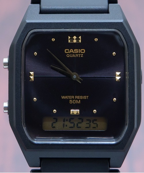 CASIO(カシオ)の「CASIO カシオ:AW48HE アナデジ ウレタン チープカシオ(デジタル腕時計・レディース・ブラック/グレー/シルバー/ゴールド・FREE)」の16枚目の写真