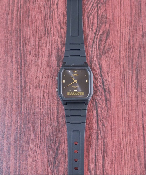 CASIO(カシオ)の「CASIO カシオ:AW48HE アナデジ ウレタン チープカシオ(デジタル腕時計・レディース・ブラック/グレー/シルバー/ゴールド・FREE)」の8枚目の写真