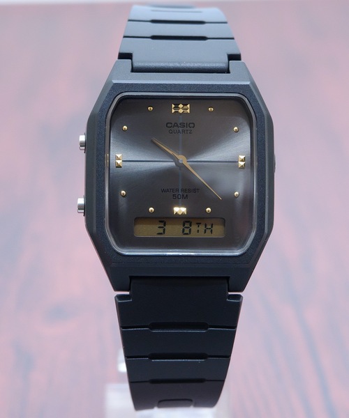 CASIO(カシオ)の「CASIO カシオ:AW48HE アナデジ ウレタン チープカシオ(デジタル腕時計・レディース・ブラック/グレー/シルバー/ゴールド・FREE)」の10枚目の写真