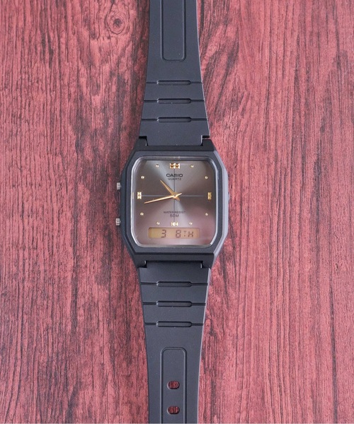 CASIO(カシオ)の「CASIO カシオ:AW48HE アナデジ ウレタン チープカシオ(デジタル腕時計・レディース・ブラック/グレー/シルバー/ゴールド・FREE)」の11枚目の写真