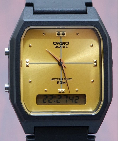 CASIO(カシオ)の「CASIO カシオ:AW48HE アナデジ ウレタン チープカシオ(デジタル腕時計・レディース・ブラック/グレー/シルバー/ゴールド・FREE)」の13枚目の写真