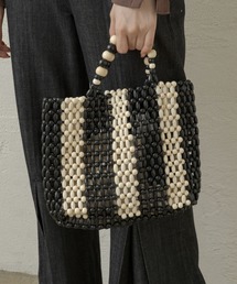 Kastane | ウッドビーズスクエアＢＡＧ(トートバッグ)