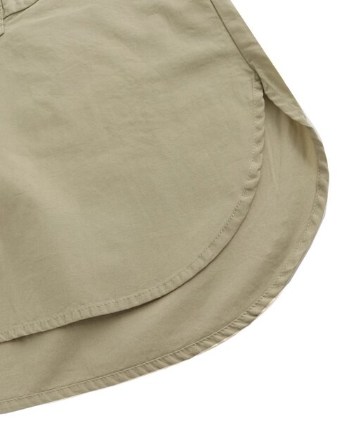 Ampersand（アンパサンド）の「ヨークデザインロングシャツ（シャツ/ブラウス・キッズ・カーキ/アイボリー/キャメル・90/100/110/120/80/130/70/140）」の11枚目の写真