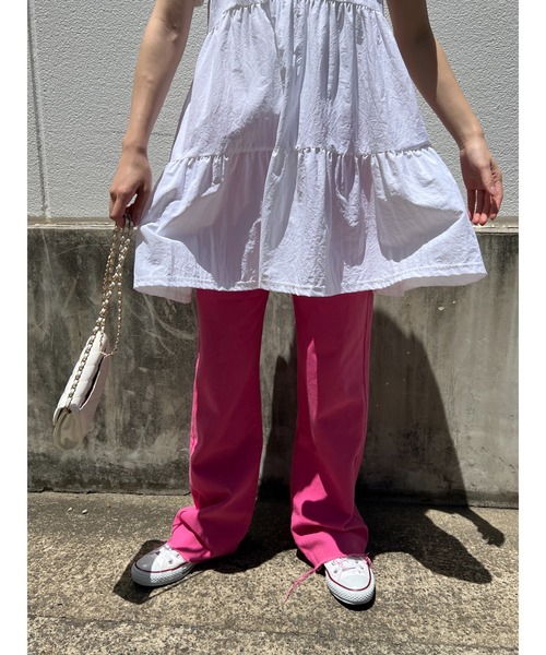 WC（ダブル シー）の「カラーデニムパンツ（デニムパンツ）」 - WEAR