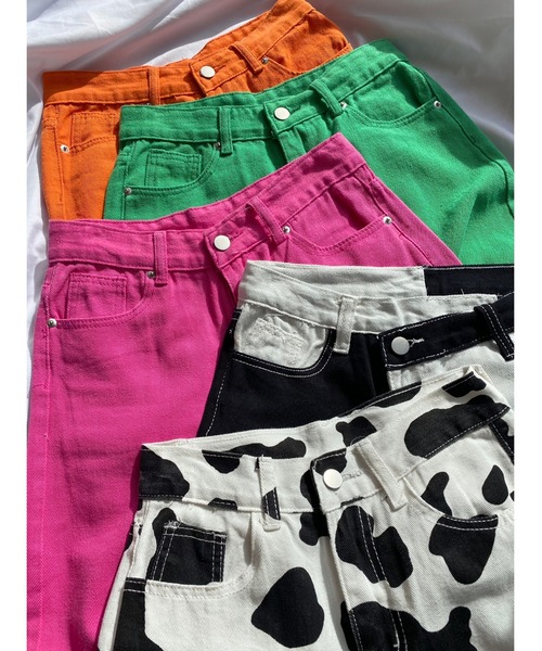 WC（ダブル シー）の「カラーデニムパンツ（デニムパンツ）」 - WEAR