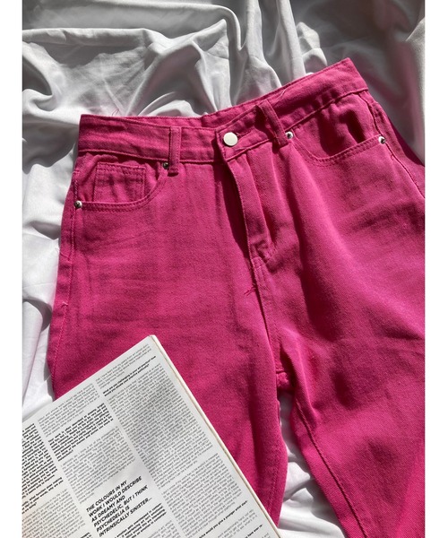 WC（ダブル シー）の「カラーデニムパンツ（デニムパンツ）」 - WEAR