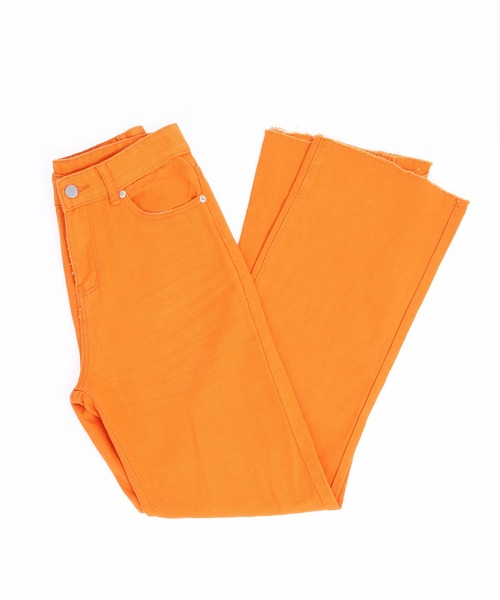 WC（ダブル シー）の「カラーデニムパンツ（デニムパンツ・レディース・ピンク/オレンジ/グリーン/イエロー/ホワイト/パープル/マスタード・FREE）」の14枚目の写真