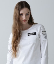 AVIREX | ファティーグロングスリーブティーシャツ/ L/S FATIGUE T-SHIRT(Tシャツ/カットソー)