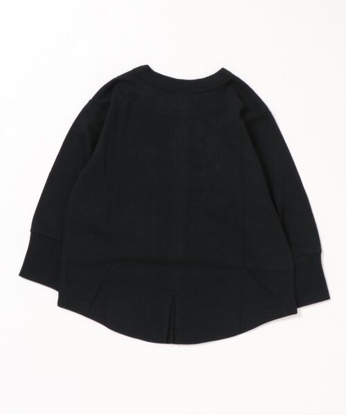 ALPHA LABEL(アルファーレーベル)の「CAFE LOGO T-SHIRTS(Tシャツ/カットソー・キッズ・ブラック/ピンク/カーキ/サックスブルー/オフホワイト/ベージュ・100/110/120/130/150/140/90)」の7枚目の写真