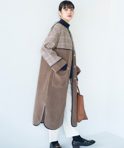 haco!（ハコ）の「華やぎも使いやすさもこれ1枚！ヘリンボーン柄と