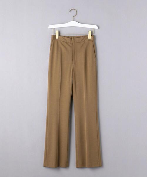 UNITED ARROWS(ユナイテッドアローズ)の「<UNITED ARROWS>PONTE フレアパンツ W(その他パンツ・レディース・ブラック/ベージュ・38/36/34)」の3枚目の写真