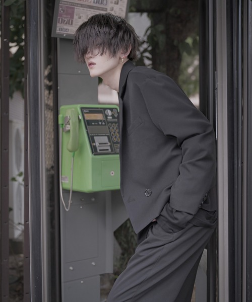 Espina（エスピナ）の「TRショートダブルテーラードジャケット（テーラードジャケット・メンズ・ブラック・MEDIUM/LARGE）」の3枚目の写真