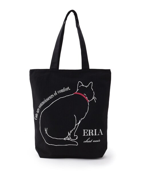 one'sterrace(ワンズテラス)の「◆【A4可】アニマルグラフィックトート Cat(トートバッグ・レディース・ブラック・99)」の1枚目の写真