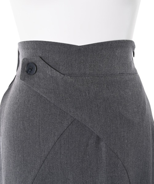 Narcissus(ナルシス)の「【Narcissus】ハイウエストフレアスカート(スカート・レディース・ブラック/グレー・FREE)」の5枚目の写真