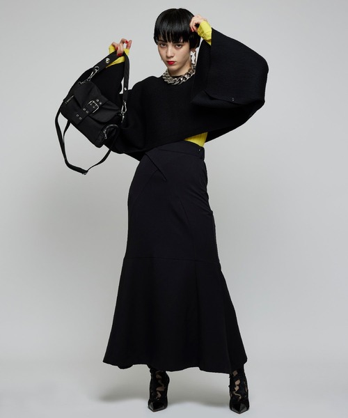 Narcissus(ナルシス)の「【Narcissus】ハイウエストフレアスカート(スカート・レディース・ブラック/グレー・FREE)」の18枚目の写真