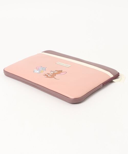 Tom＆Jerry（トムアンドジェリー）の「【公式】TOMandJERRY　バイカラーPCケース（PC・タブレットケース・レディース・イエロー/ピンク・FREE）」の12枚目の写真
