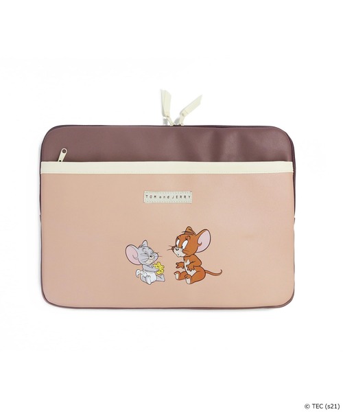 Tom＆Jerry（トムアンドジェリー）の「【公式】TOMandJERRY　バイカラーPCケース（PC・タブレットケース・レディース・イエロー/ピンク・FREE）」の16枚目の写真