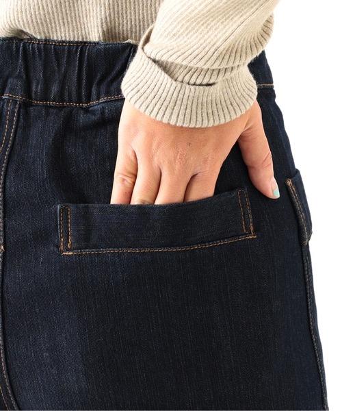 RIVE DROITE(リヴドロワ)の「《2サイズ展開》美脚デニムが今季も登場 サイドポケットデニムパンツ(デニムパンツ・レディース・ネイビー/ブルー・38/36)」の16枚目の写真