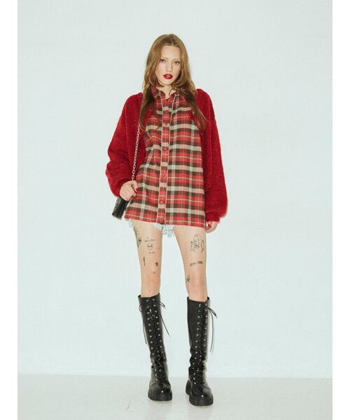 jouetie(ジュエティ)の「レースアップスニーカーソールブーツ(ブーツ・レディース・ブラック・M/L)」の8枚目の写真