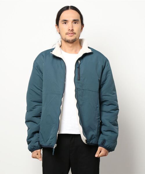 ikka（イッカ）の「リバーシブルボアフリースブルゾン（ブルゾン・メンズ・ブラック/ベージュ/オフホワイト・L/M/XL）」の7枚目の写真